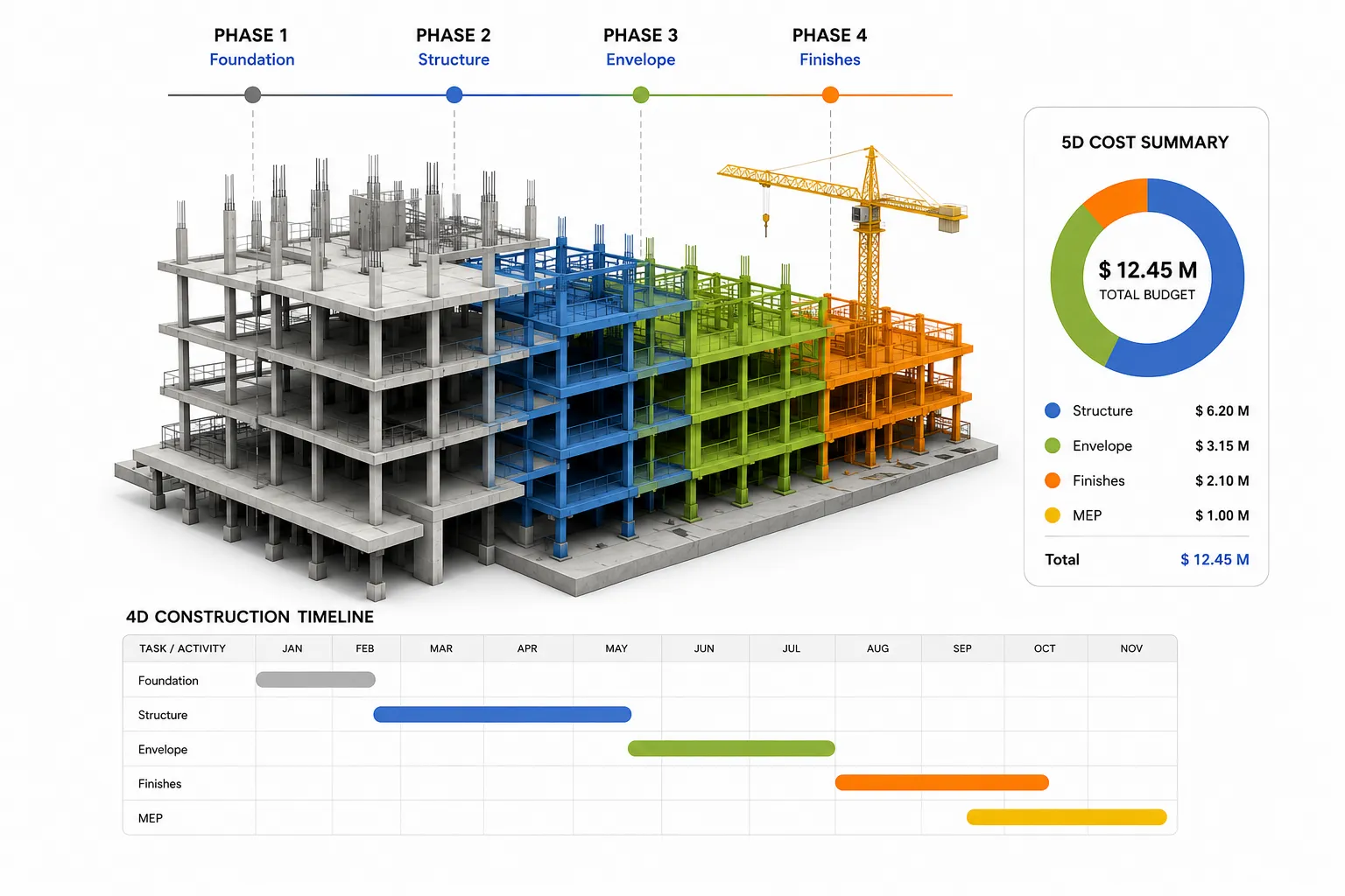 4D & 5D BIM